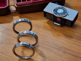 3x Nahlinsen mit Etui, Fotografie, Makro-Vorsatz, Kodak