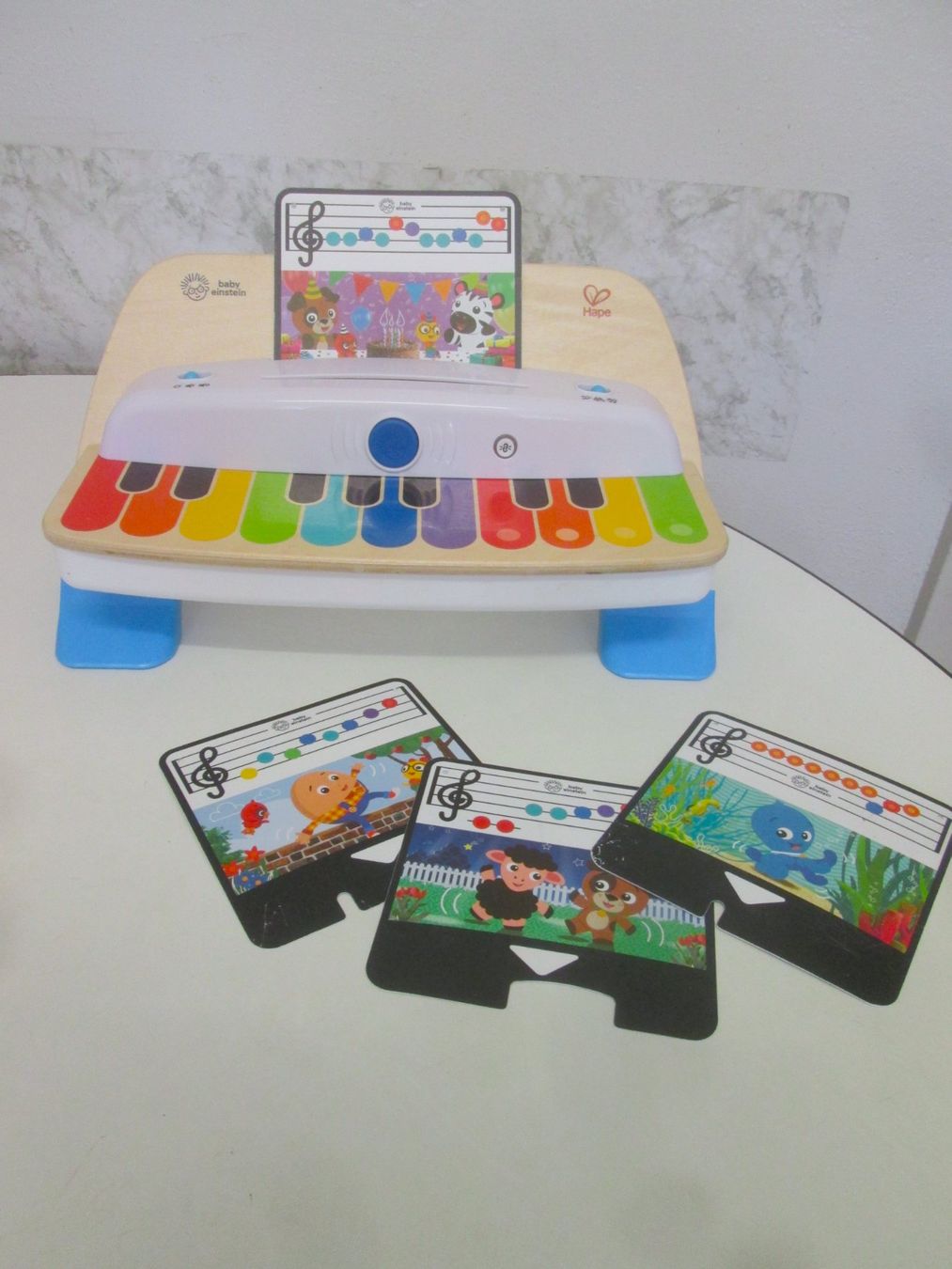 Strumenti musicali: Baby Einstein-Holzklavier, Hape – Usato da Sementina venduto da babucia