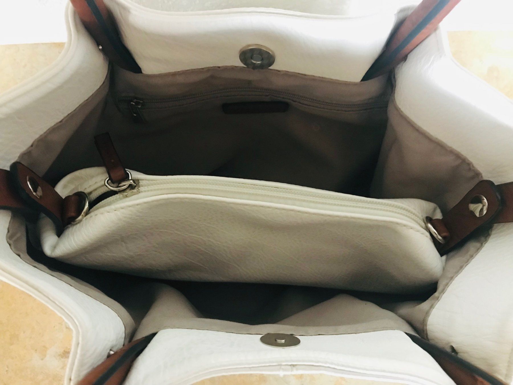 Taschen für Damen: MAESTRO Handtasche + Umhängetasche 2in1 – Neu (gemäss Beschreibung) aus Soyhières von Spartan117 5