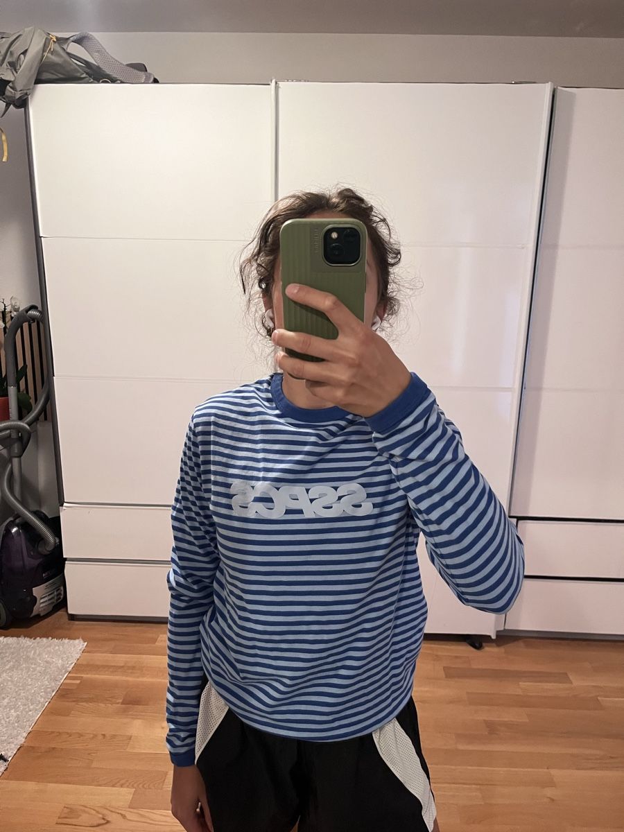 Camicie: Striped Blue White Shirt – Nuovo e nell'imballaggio originale da Thalwil venduto da Adr1234