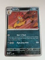 Scrafty SVP EN 188 Pokemon Card Holo PROMO