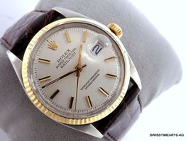 ROLEX DATEJUST 18K/SS 1601/3 CHRONOMETER VINTAGE 1972 AUTOM.