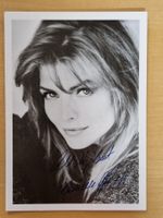 Michelle Pfeiffer, Original Autogramm auf Foto in s/w