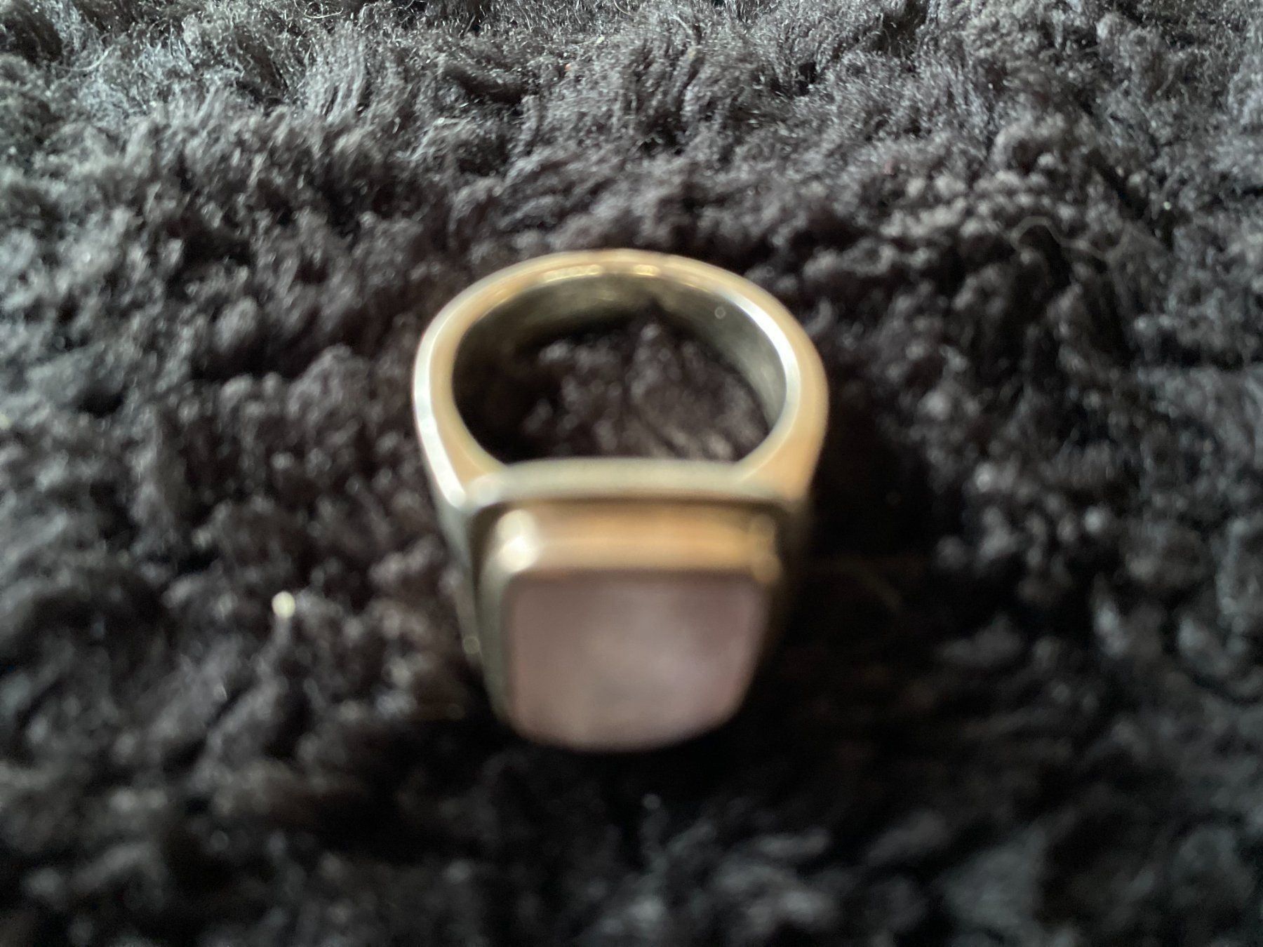 Ringe: Ring, Silber/Rosenquarz, Durchm.54mm (7) – Neu (gemäss Beschreibung) aus Muri b. Bern von Silberqualle 2