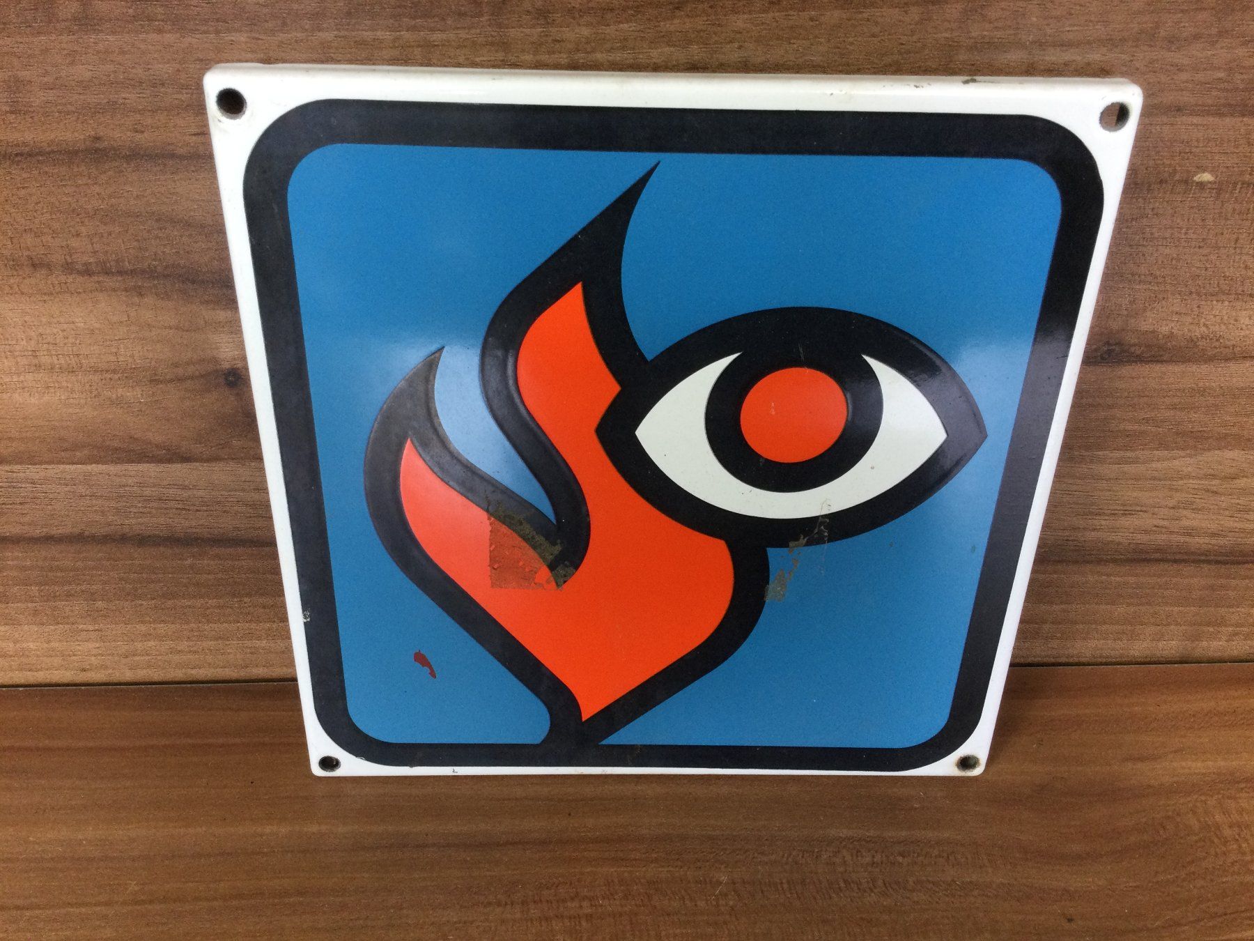 Insegne: Altes Emaille Schild Warn- oder Hinweisschild – Usato da Wangen SZ venduto da kuriosum12