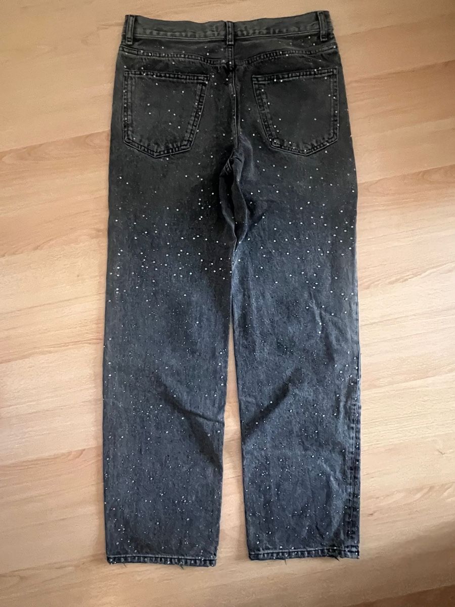 Zara Jeans: Jeans noir avec strass, ZARA, taille 36 – D'occasion à Hauterive NE par Lipal 3