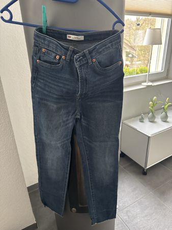 Levi's Ribcage Straight Ankle Jeans, Grösse 152 Top! (51)