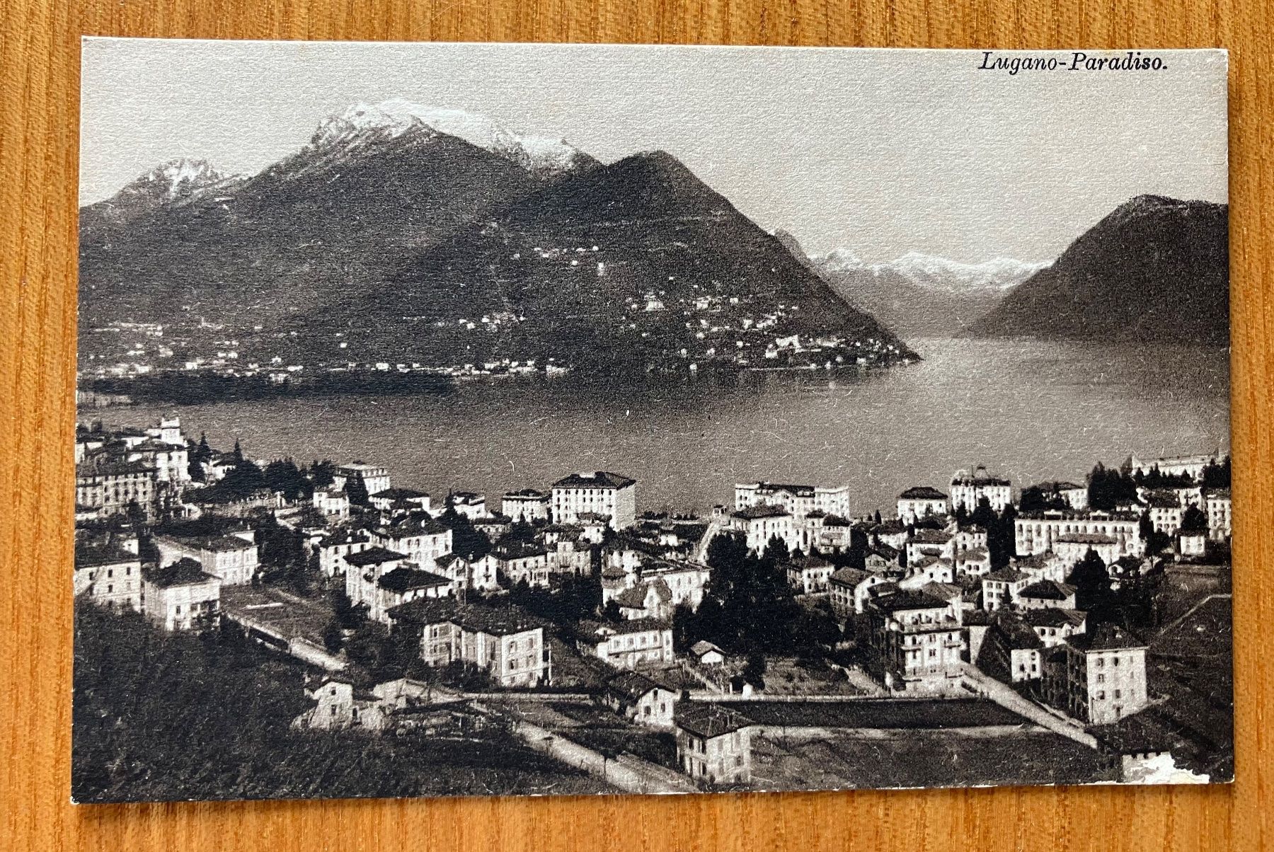 Cartoline postali: Lugano-Paradiso – Usato da Aarau venduto da luck123