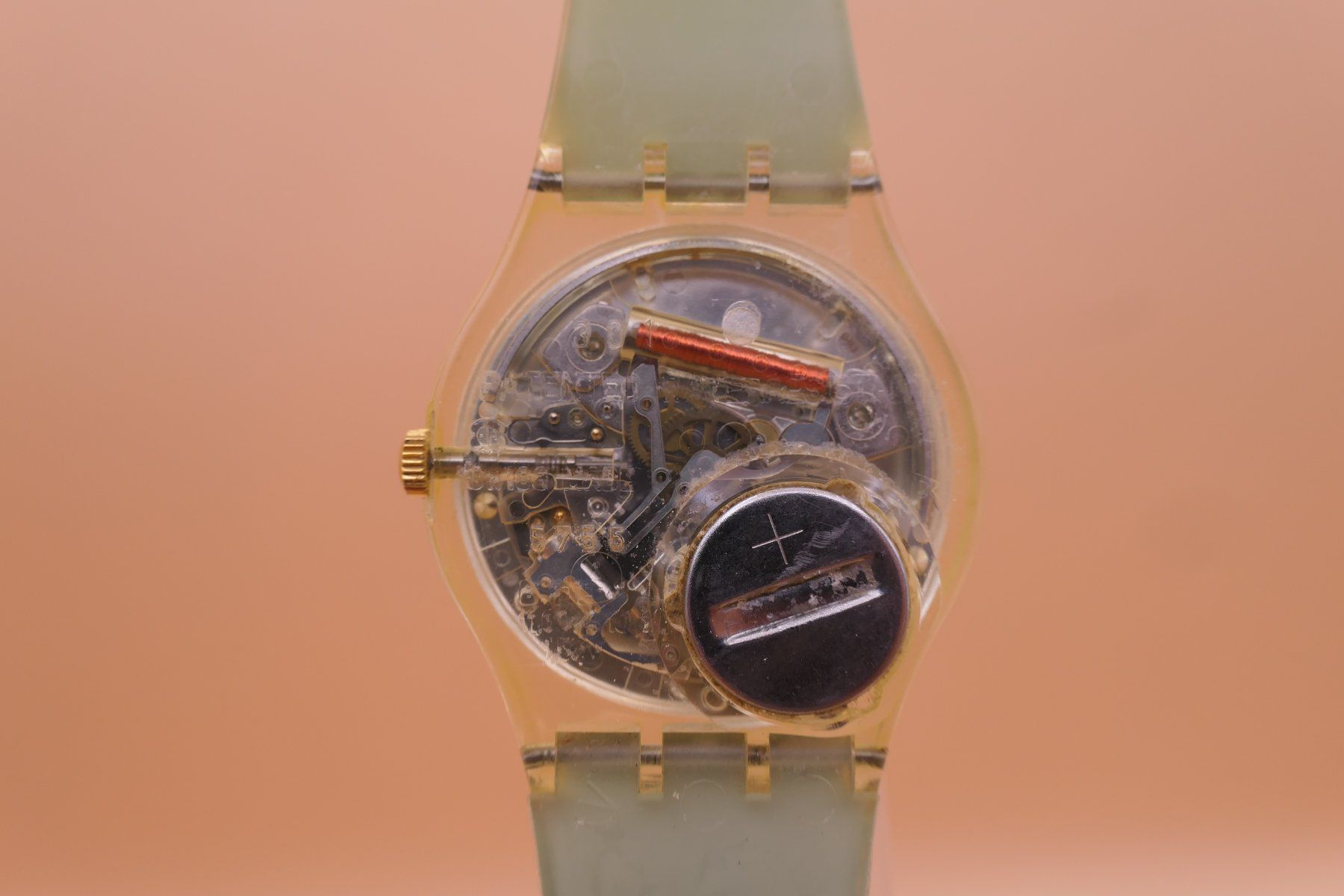 Swatch Uhren: Swatch Gent "SPADES" GK152, neue Batterie – Gebraucht aus Thun von CHRONOTIKA 4