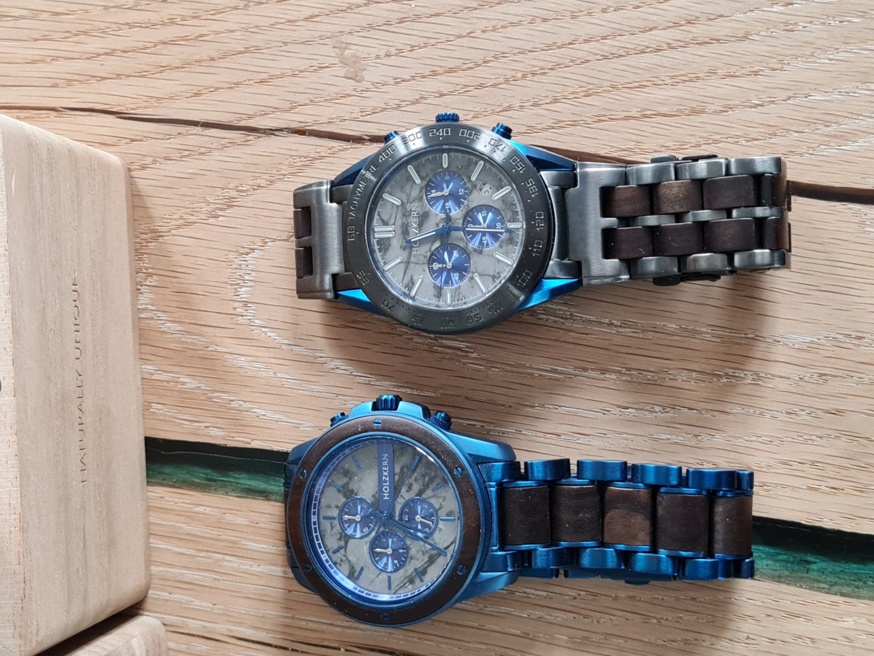 Orologi: 2Stk Holzkern Herren Uhren – Nuovo (secondo la descrizione) da Lauperswil venduto da iveco6 2