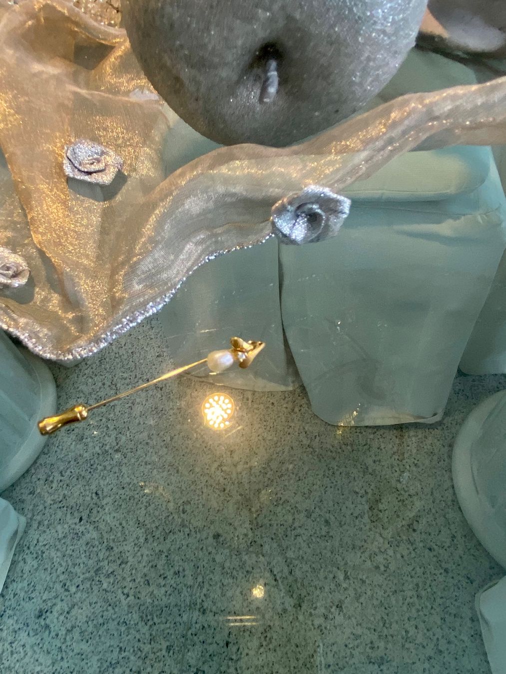 Broschen & Nadeln: HUTNADEL / BROSCHE GG MIT SÜSSWASSERPERLE & DIAMANT – Neu (gemäss Beschreibung) aus Eschenbach SG von Lady020 2