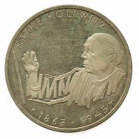 Deutschland 10 Mark Käthe Kollwitz 1992 Silber