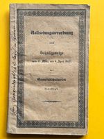 Vollziehungsverordnung Schulgesetz vom 1835 Kanton Aargau