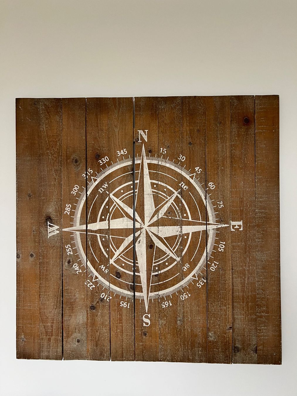 Alle Dekorationen: Wandbild aus Holz Kompass 90x90 – Gebraucht aus Glattpark(Opfikon) von ste_n99y 3