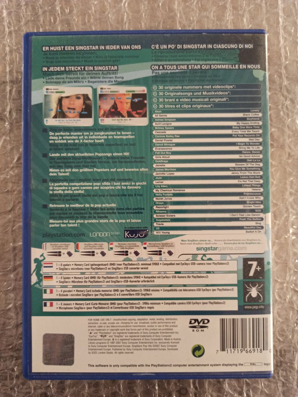 Giochi: Singstar Pop Hits PS2 – Usato da Oberweningen venduto da mar_87mx 1