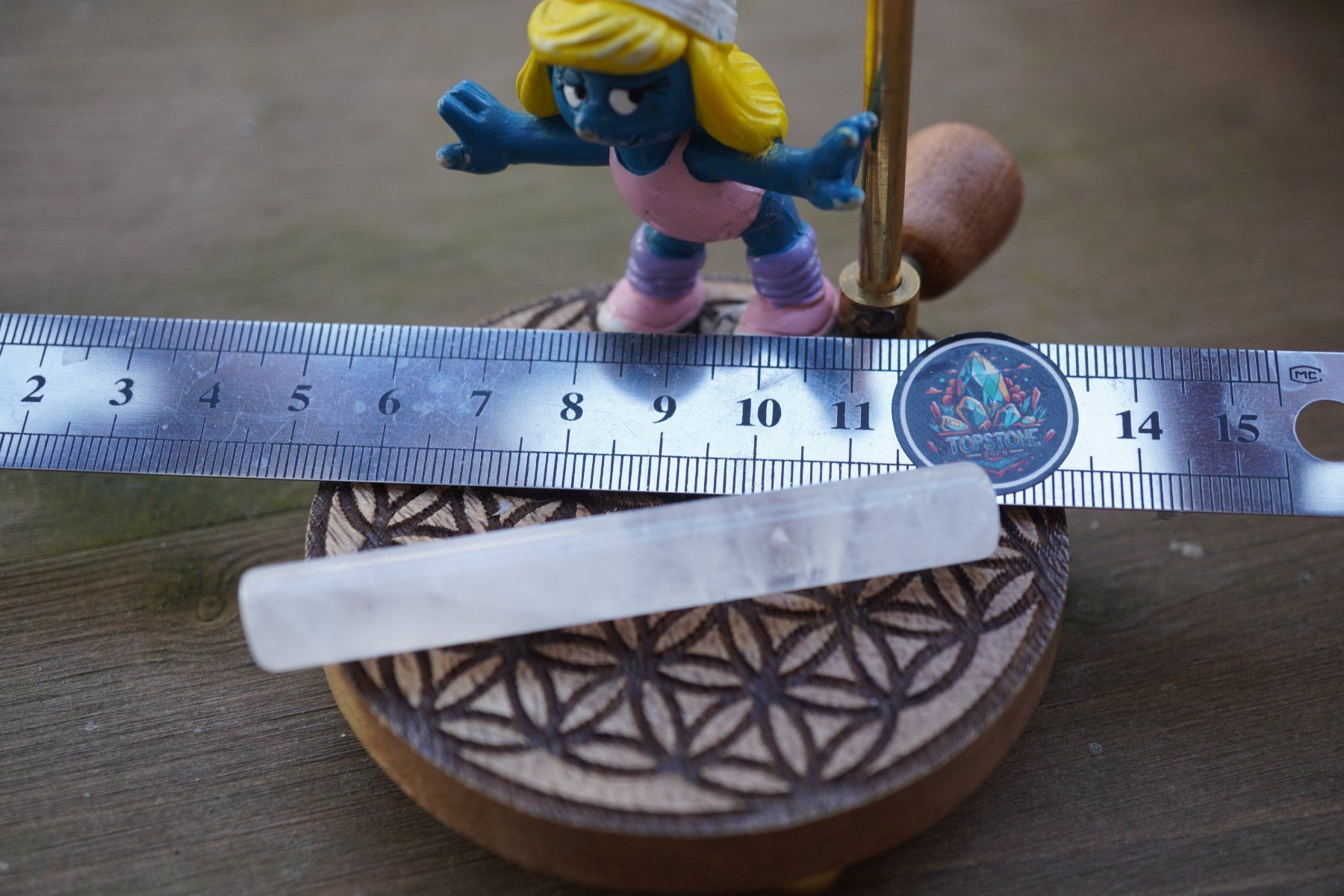 Minerali & Pietre curative: Bergkristall  Griffel   Massage  Stift   ab 1.- Auktion – Nuovo e nell'imballaggio originale da Eschenbach SG venduto da topstone 3