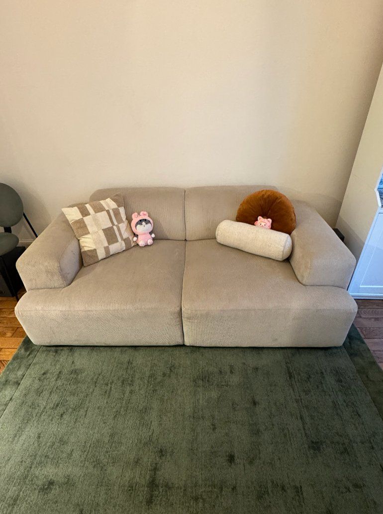 Divani: Westwing Cord-Sofa Melva (2-Sitzer) – Usato da Lausanne venduto da Seradii 1