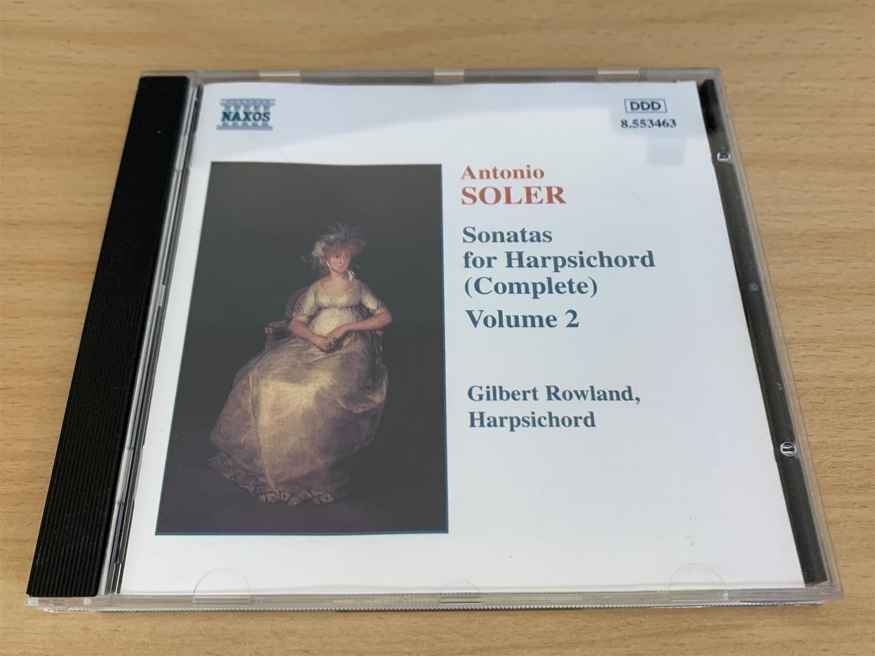 CDs: Soler Soler ,Gilbert Rowland - Sonatas For Harpsichord Vol.2 – Gebraucht aus Rikon im Tösstal von Alpenmutz