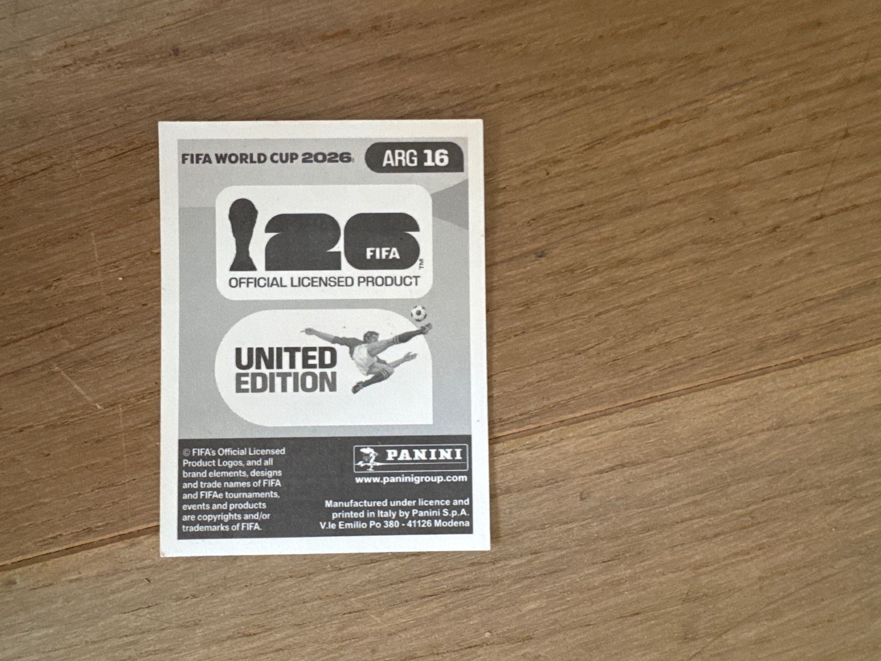 Panini Carte collezionabili: Panini 2026 – Usato da Lausanne venduto da FabienA 1