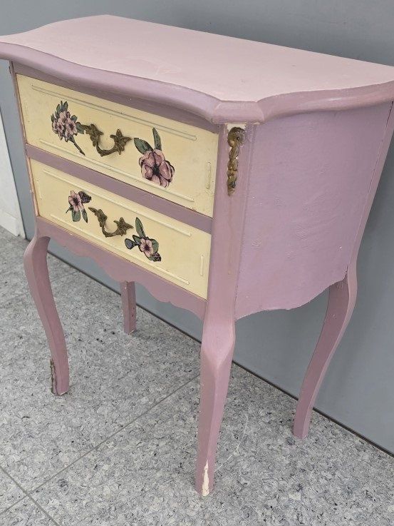 Comodini: Shabby Chic  Vintage-Kommode / Nachttischli – Usato da Flums venduto da Flumsantik 3
