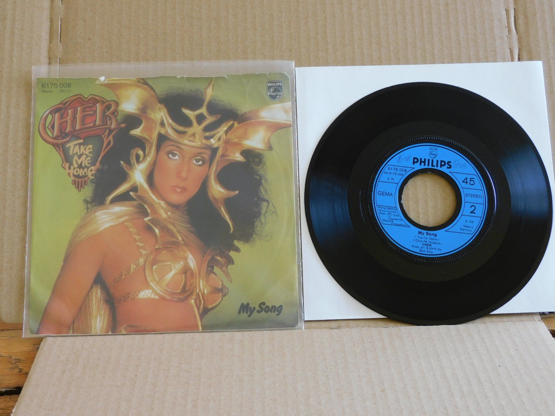 Schallplatten: Cher – Take Me Home – Gebraucht aus Emmenbrücke von lamorak