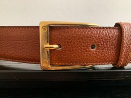 Ledergürtel braun Grösse 120 cm NEU