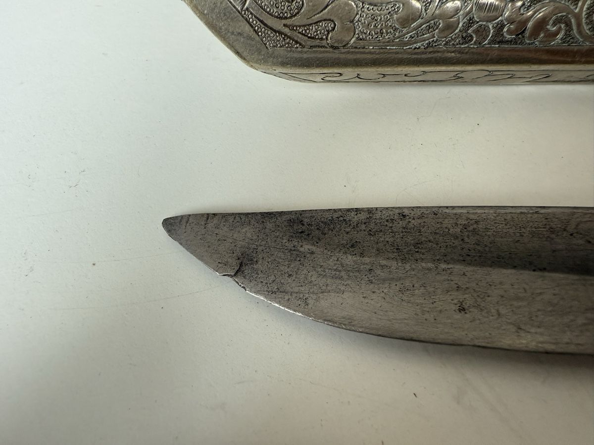 Besteck: Antikes Tibetisches Messer – Gebraucht aus Wittnau von Rewachen 7