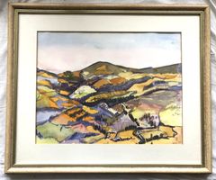 Gemälde - Aquarell - "Assisi"
