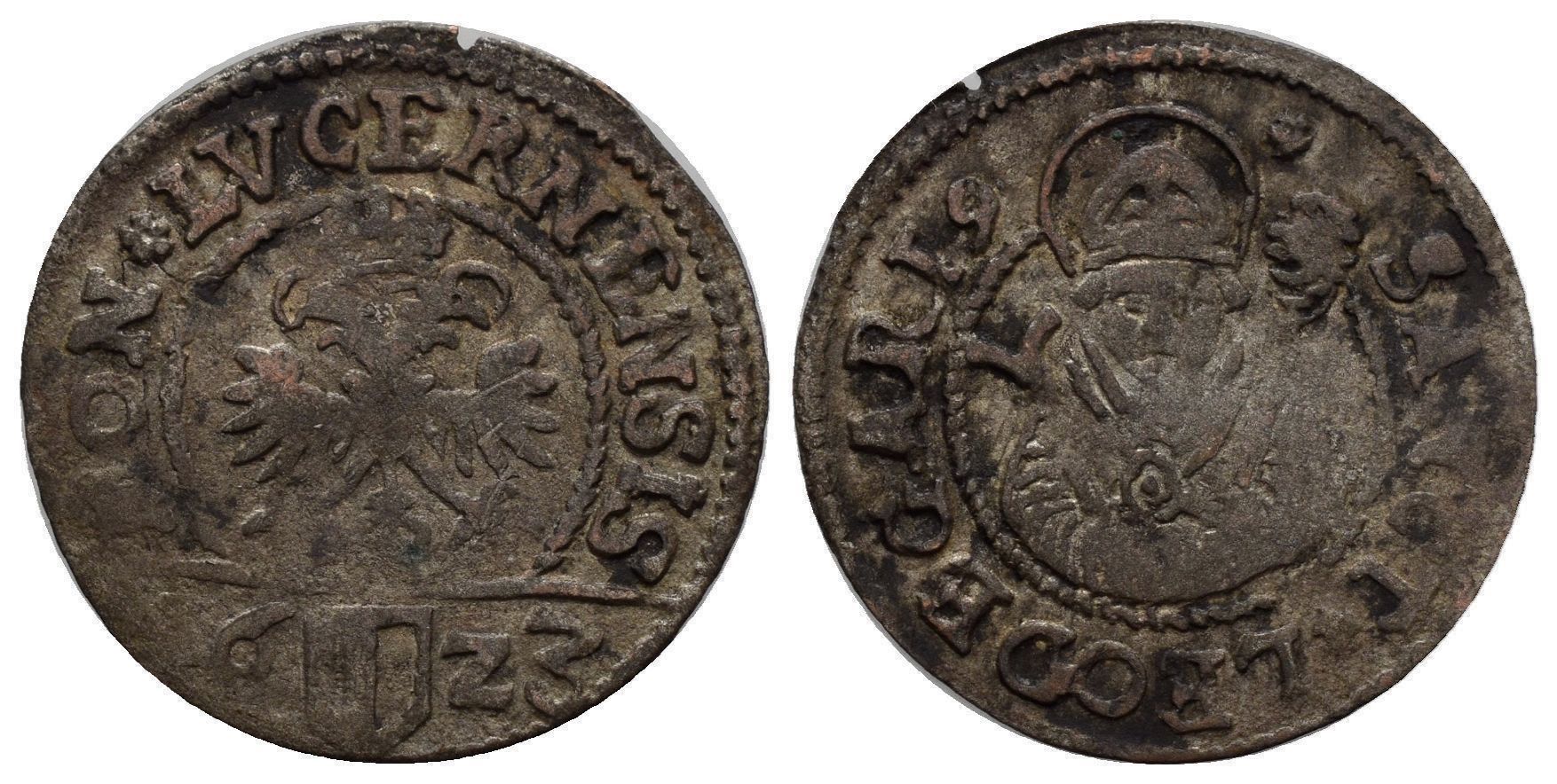 Tutti le monete: Luzern Schilling 1623  /3108 – Usato da Trimbach venduto da Solothurn1