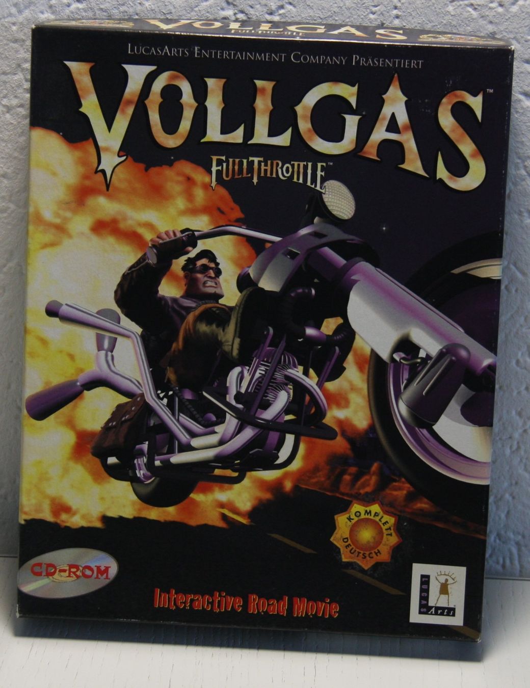 Giochi: PC Big Box - LucasArts Vollgas Full Throttle – Usato da Fisibach venduto da Retrogames24