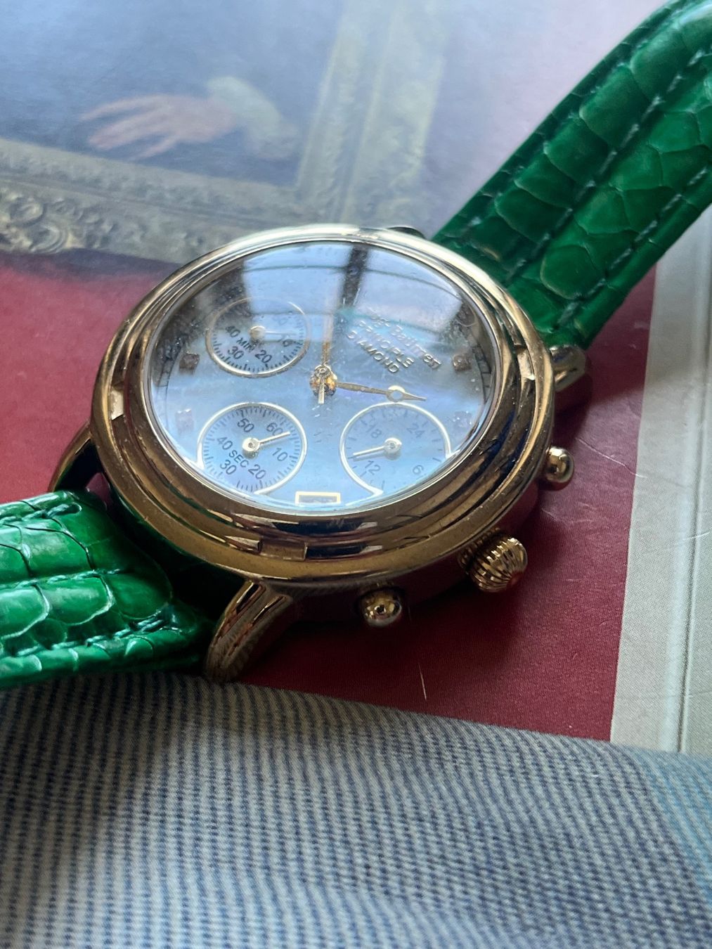 Orologi: Krug-Baümen Chronographe Diamant – Usato da GENEVE venduto da hehakasapa 4