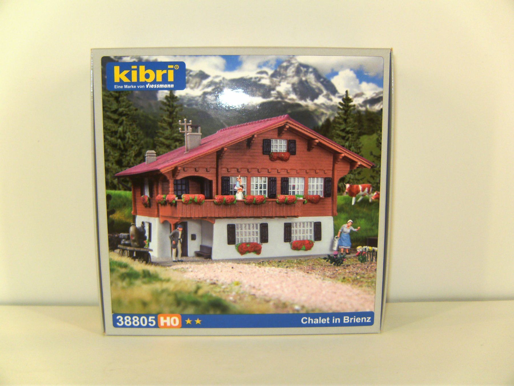 Kibri Modellini di ferrovie: Kibri H0 38805 Chalet in Brienz – Nuovo e nell'imballaggio originale da Rodersdorf venduto da Joerg11