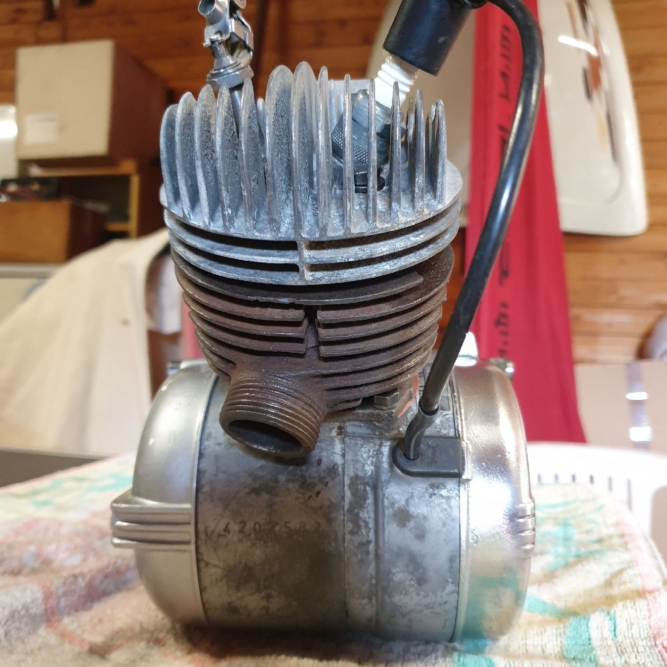 Sachs Mofa-Ersatzteile: Motor Sachs Saxonette 502 Automatic – Gebraucht aus Carabbia von  6