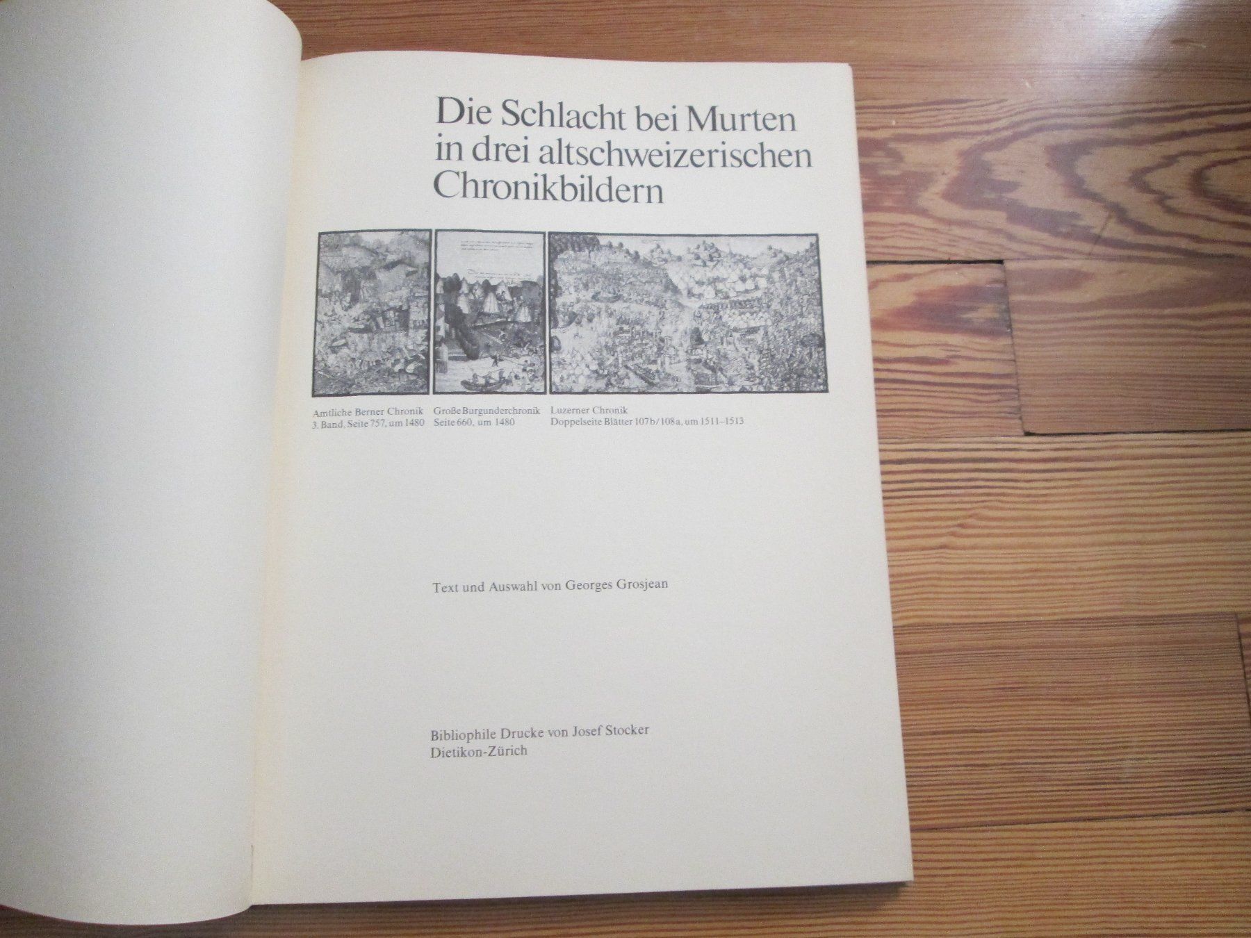 Bücher: Die Schlacht bei Murten – Gebraucht aus Neuchâtel von Dualseele 1
