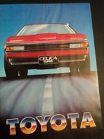 Prospekt Toyota 1982 Supra Celica Crown Cressida Tercel