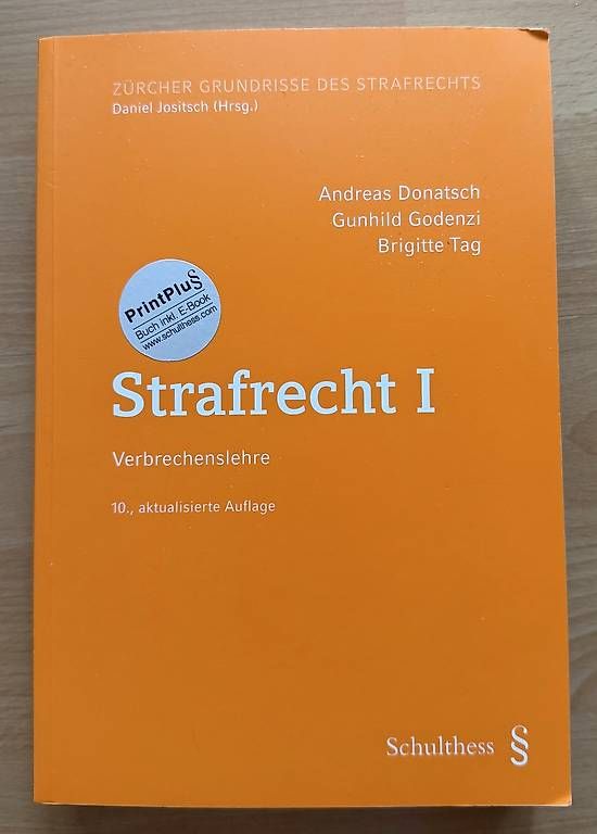 Bücher: Strafrecht I – Gebraucht aus Baar von AlisaBXX