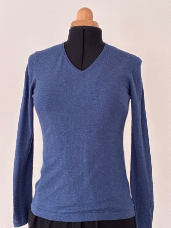 Luxury Cotton Pullover von Alan Paine Gr 40