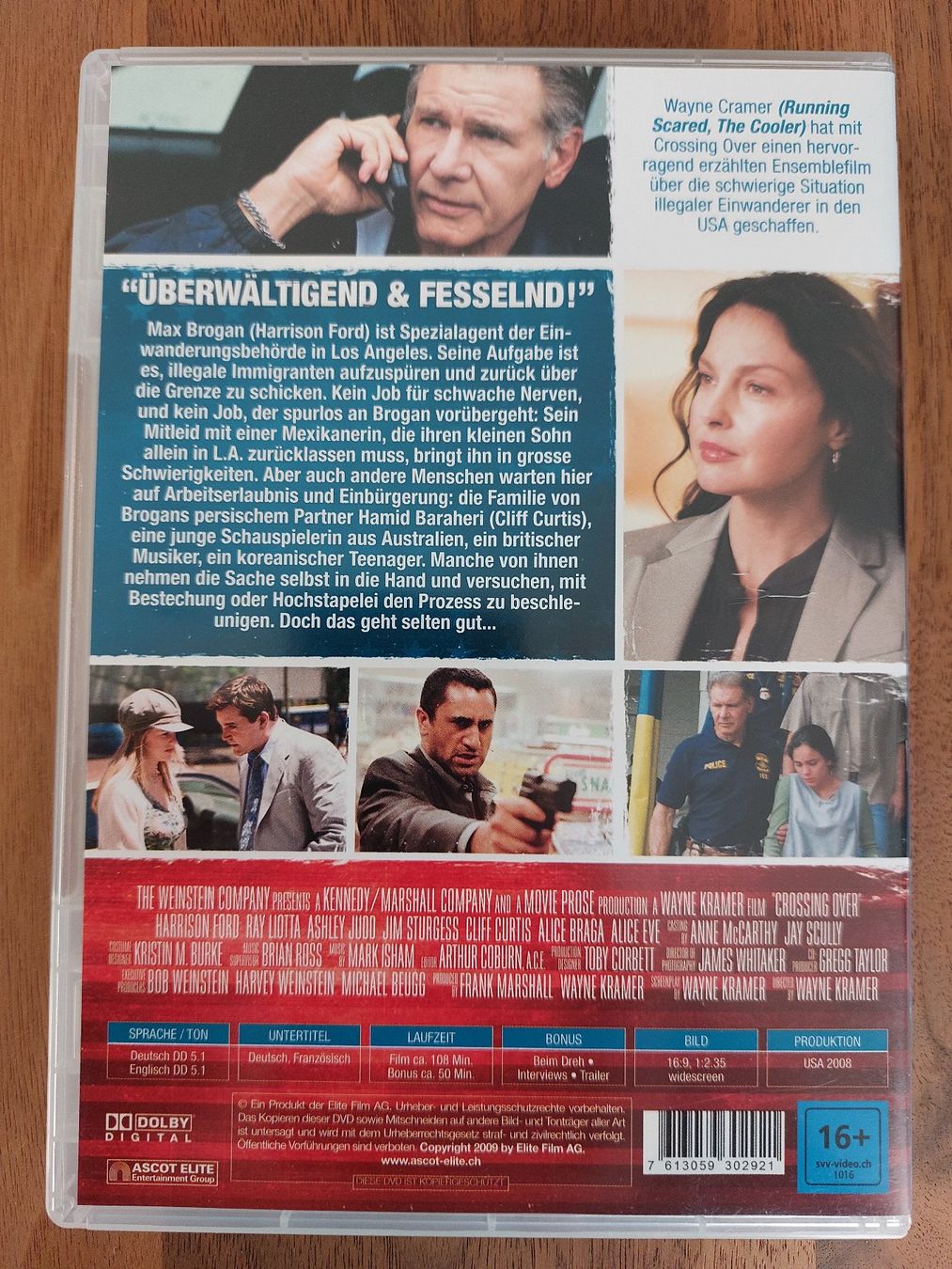 Tutti i DVDs: DVD - Crossing Over – Usato da Rheinfelden venduto da FilmAuktion 1