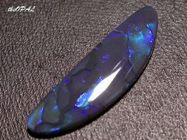 theOPAL*** TOLLER BLACK CRYSTAL OPAL 2,66ct (Australien) ***