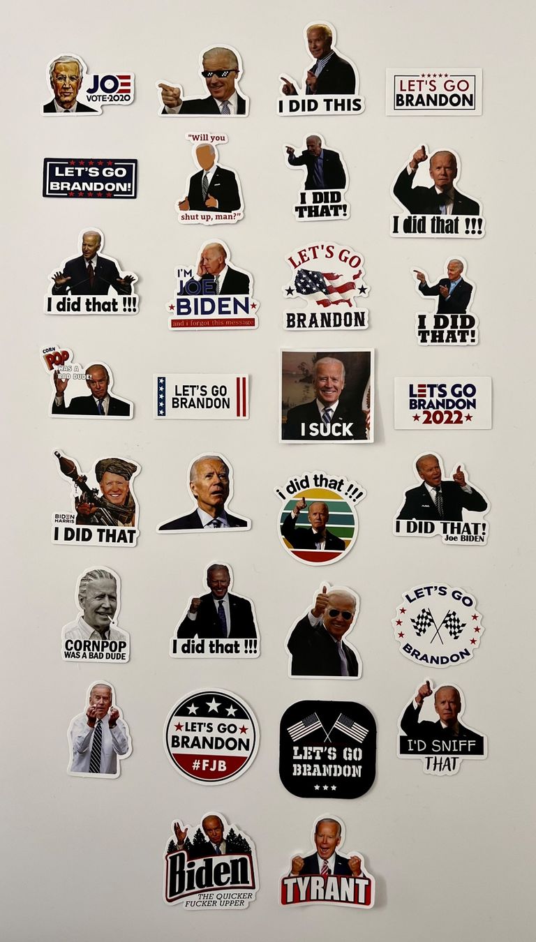 Autocollants: Sticker Joe Biden – Neuf (Voir description) à Inwil par TheSwissEagle