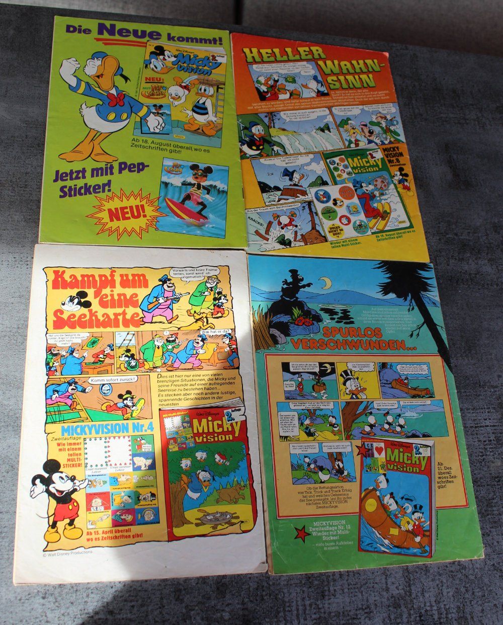Fumetti: Set von 4 Micky Vision Heften – Usato da Weggis venduto da daisyflower 3