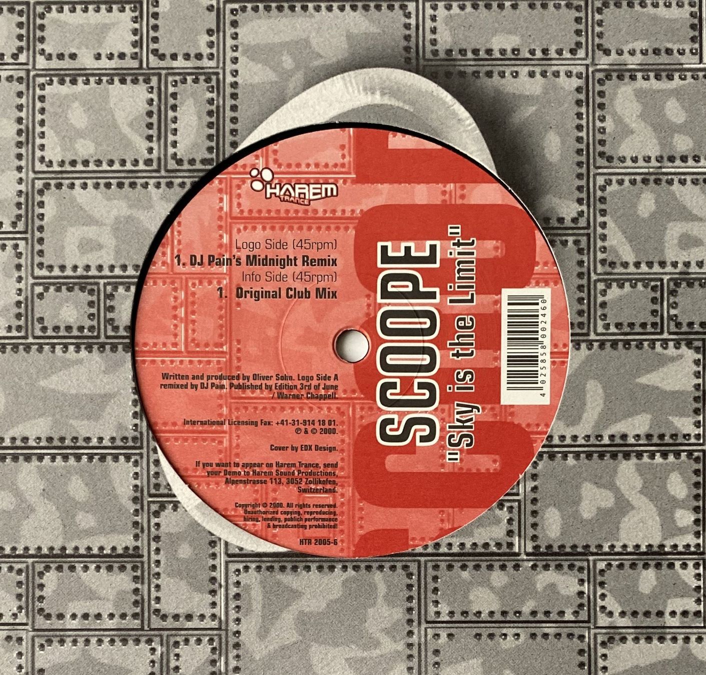 Vinyles: Scoope, Sky Is The Limit (Trance) – Neuf (Voir description) à Flums par Empe1 2