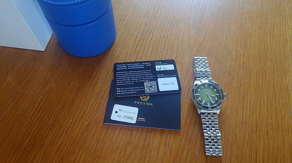 Uhren: "Proxima" Uhr 39mm Saphire 200m – Gebraucht aus Trimbach von einfachweniger 2