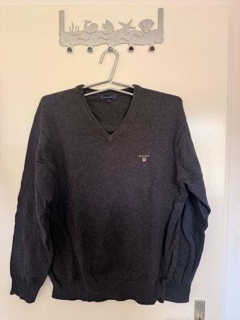 GANT V-Pullover aus Baumwolle 