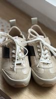 Tod's Ledersneaker Beige/Braun, Gr. 39
