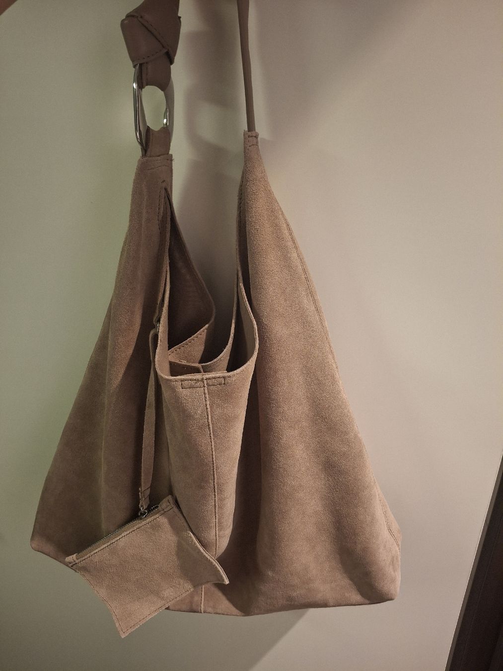 Borse da donna: Tasche Wildleder, beige – Nuovo (secondo la descrizione) da Glattpark(Opfikon) venduto da Beckf0rd 1