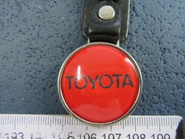TOYOTA AUTO LOGO NOSTAL. SCHLÜSSELANHÄNGER VINTAGE