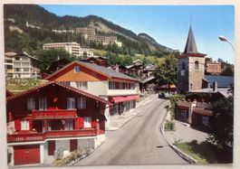 Leysin, le temple datant de 1445
