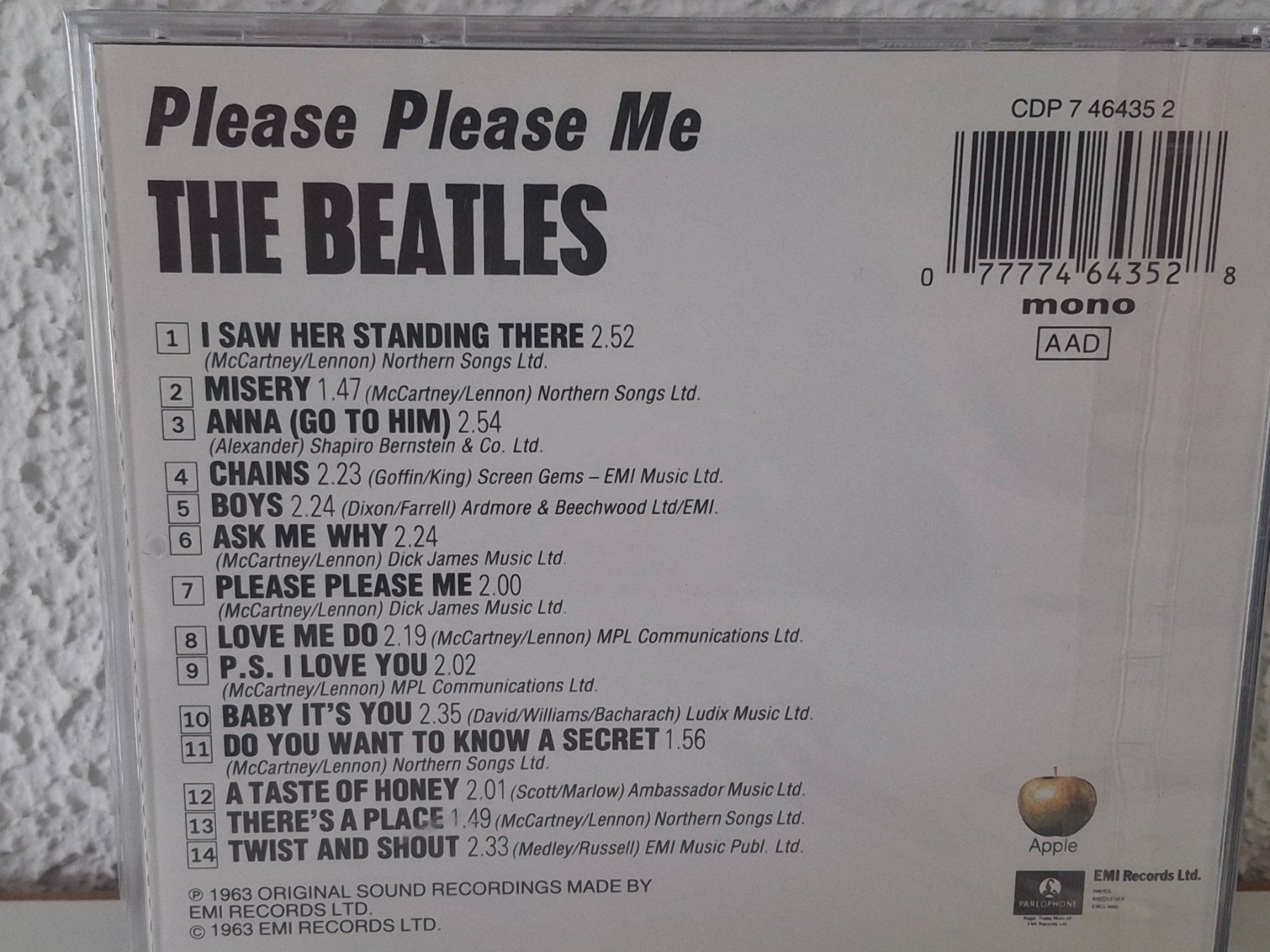 CDs: CD Beatles -  "Please Please Me"  🆕 – Gebraucht aus Aarberg von Jackup1 1