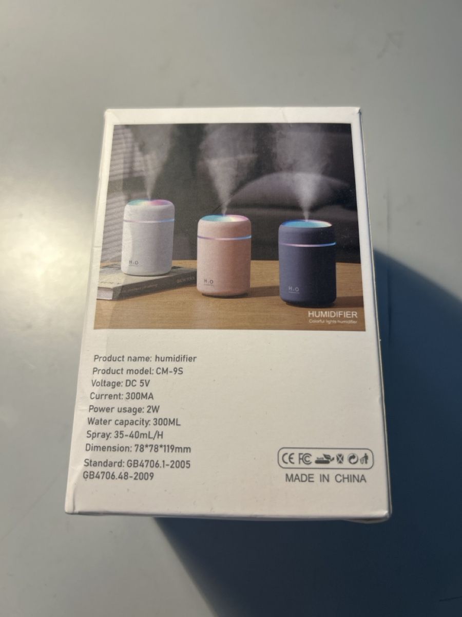 Umidificatori d'aria: Neuer USB Luftbefeuchter CM-9S mit LED – Nuovo (secondo la descrizione) da Bern venduto da mil_g69v 2